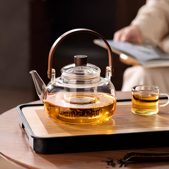 Glass Teapot 